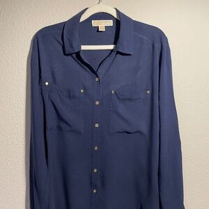 Michael Korse blouse blue S